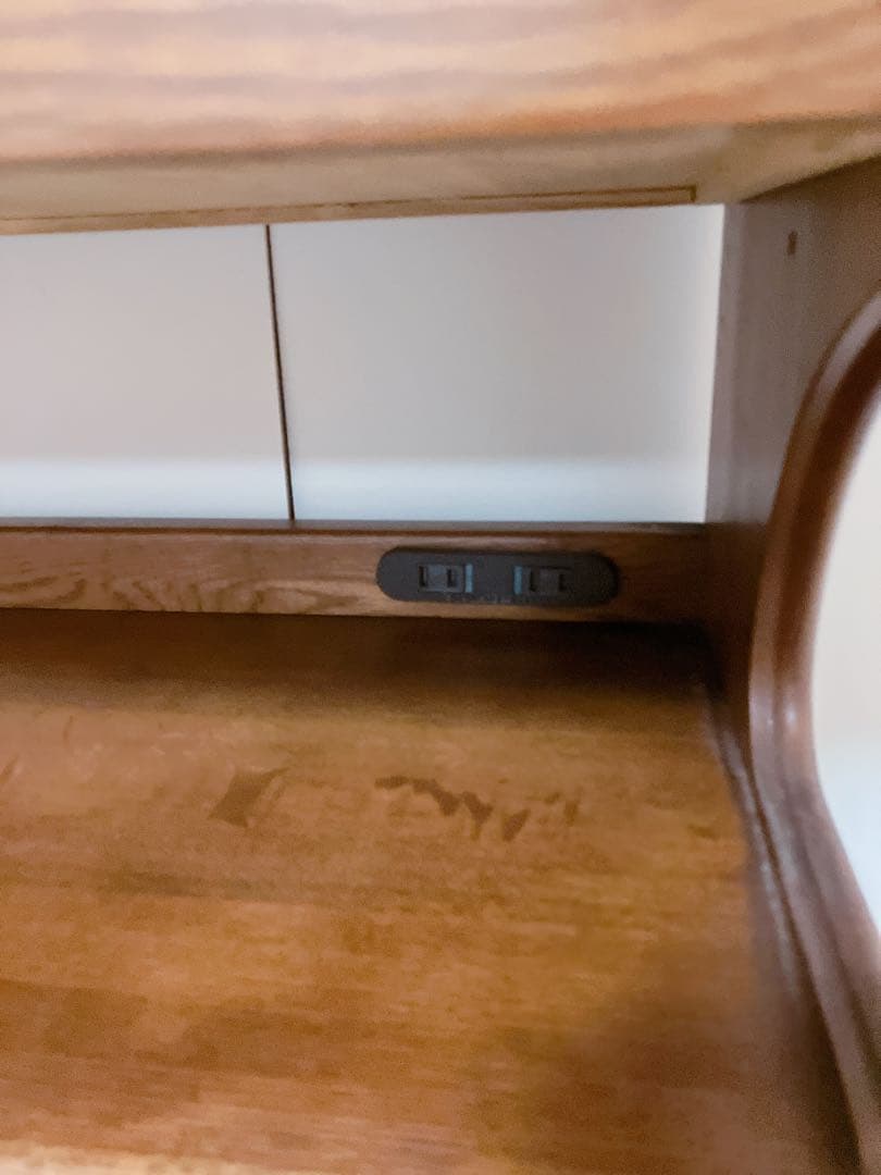 maruni マルニ　電話台、FAX台　サイドチェスト　コンセント穴付き