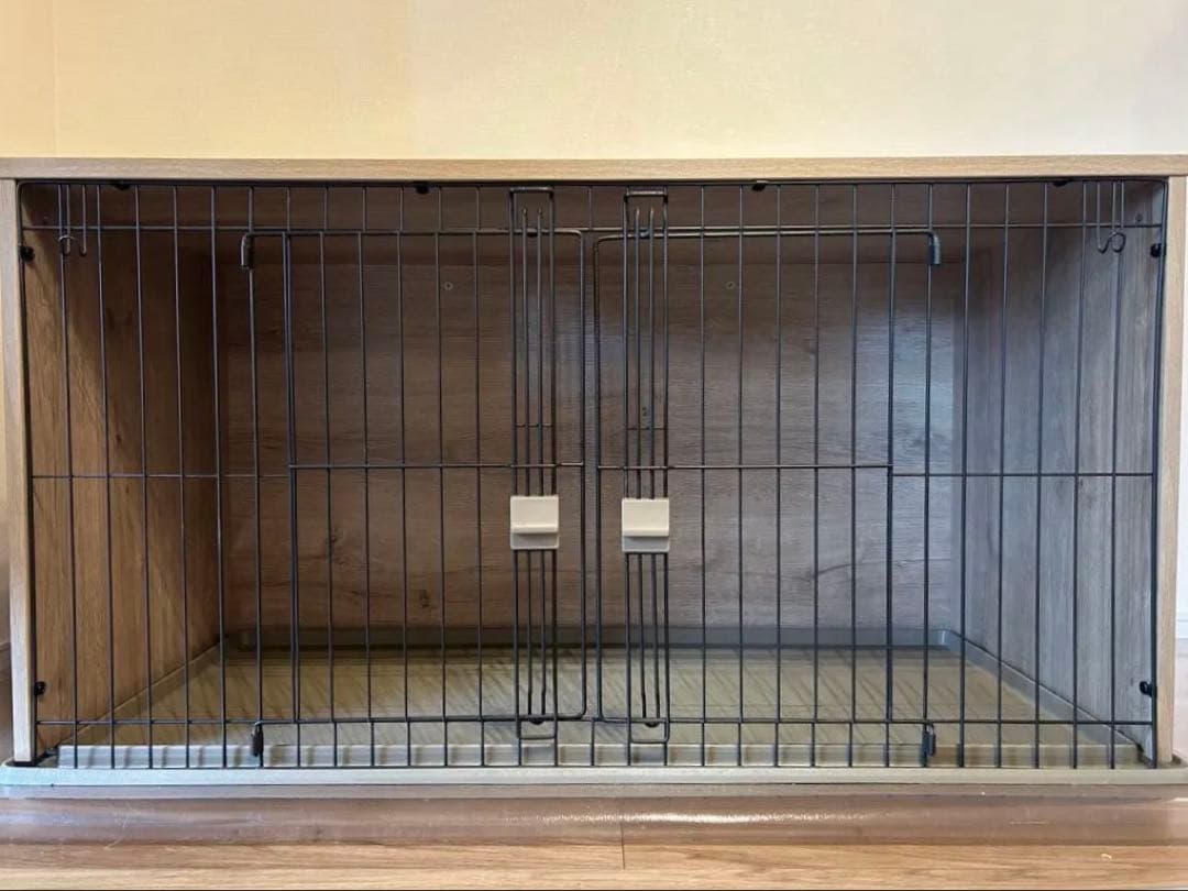 【送料込み】アイリスオーヤマ　犬用ゲージ　完成品　組立必要なし