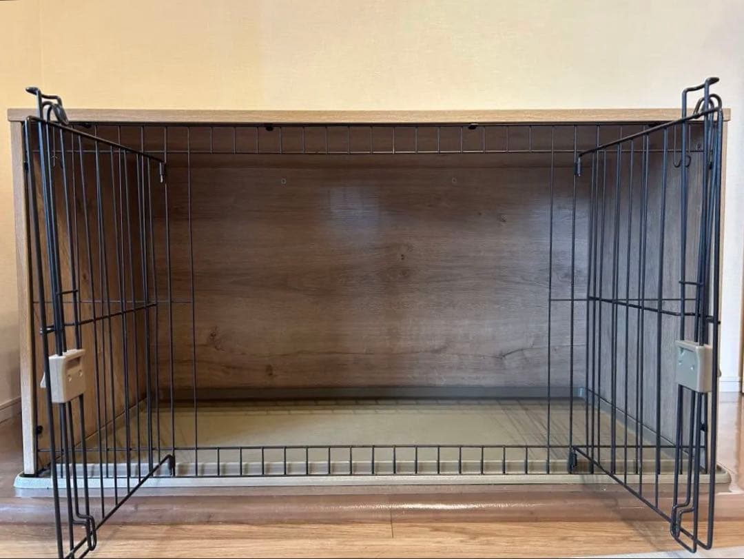 【送料込み】アイリスオーヤマ　犬用ゲージ　完成品　組立必要なし