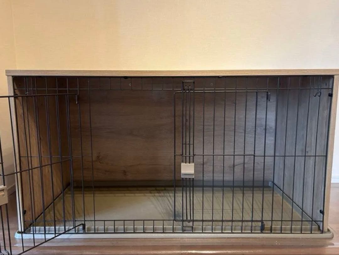 【送料込み】アイリスオーヤマ　犬用ゲージ　完成品　組立必要なし