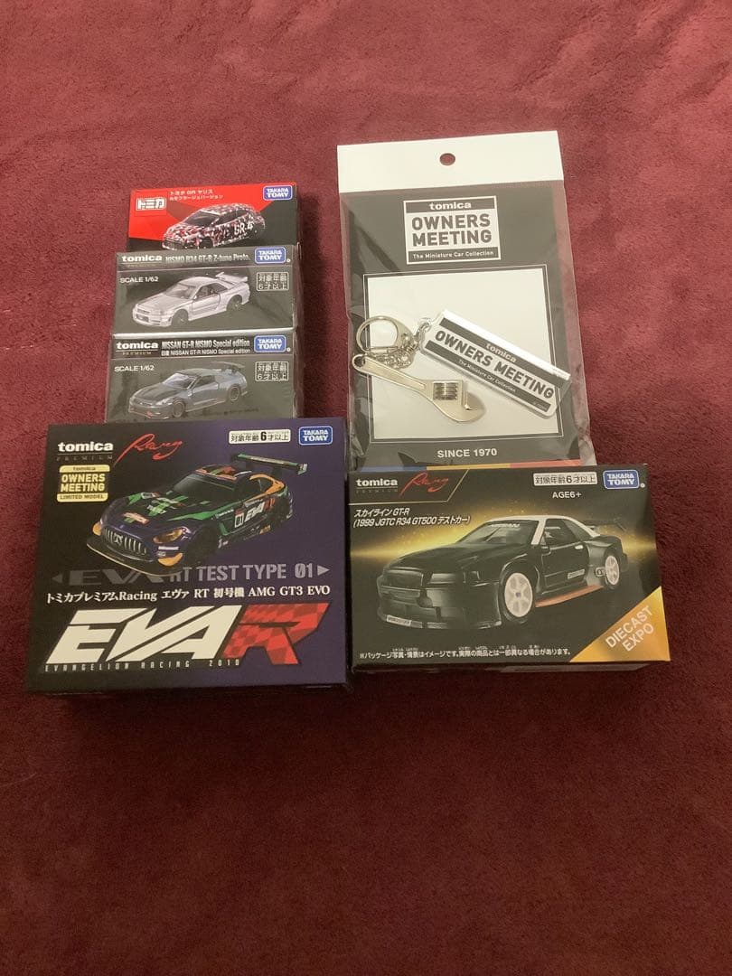 トミカ ミニカーセット オーナーズミーティング　6点セット