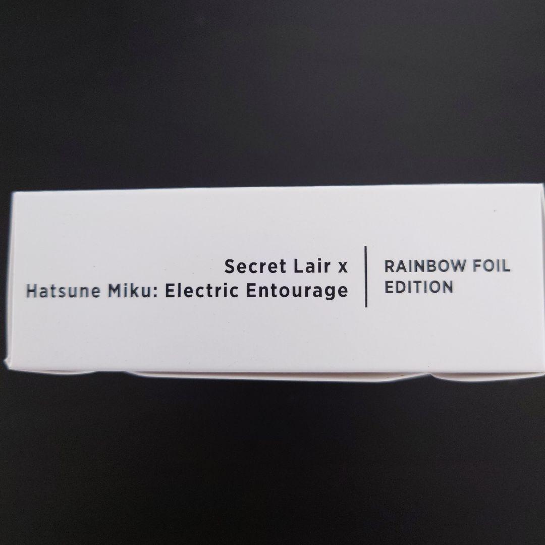 MTG 初音ミク Electric Entourage Foil 日本語 未開封