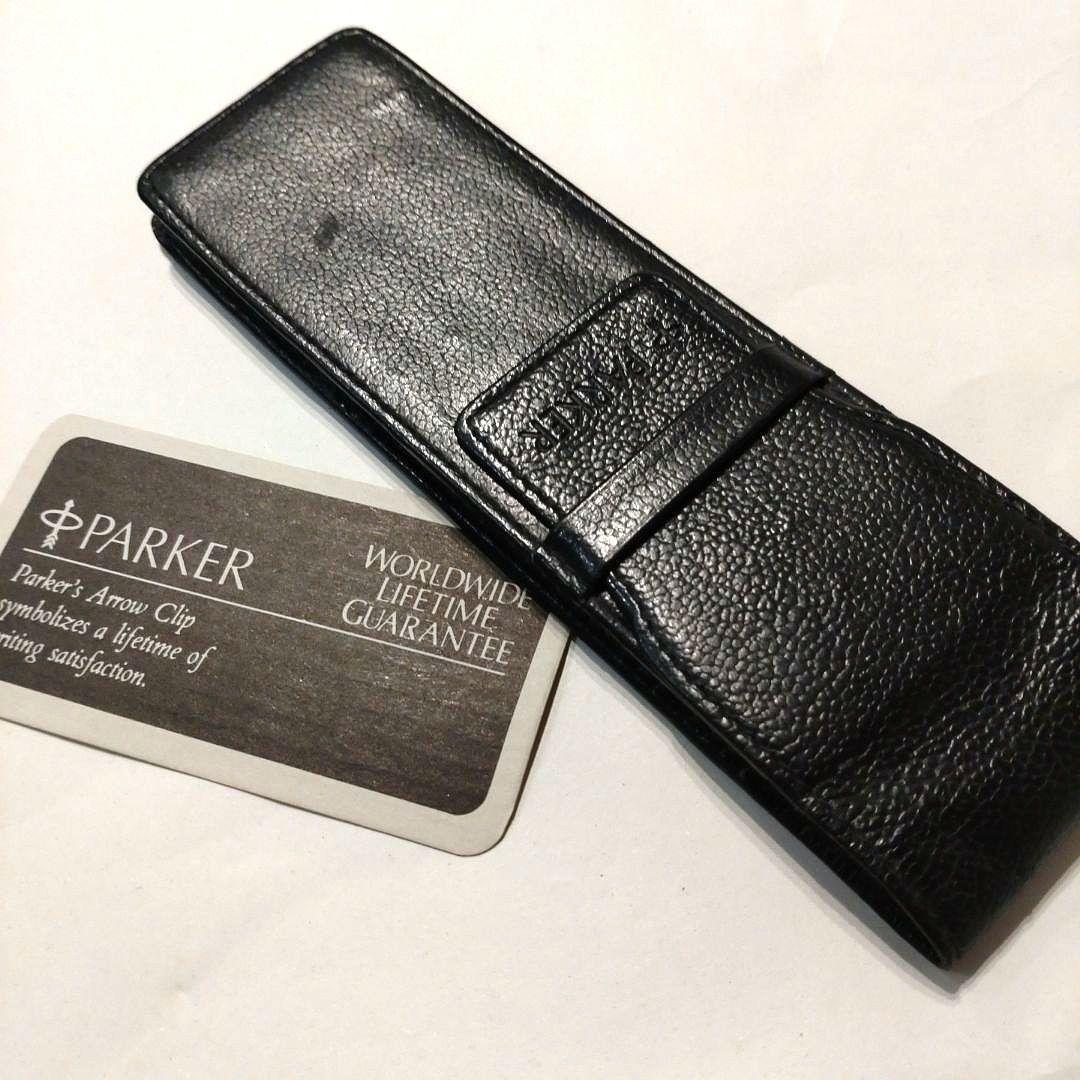 激レア当時モノ！PARKER ペンセット＋２本差ペンケース