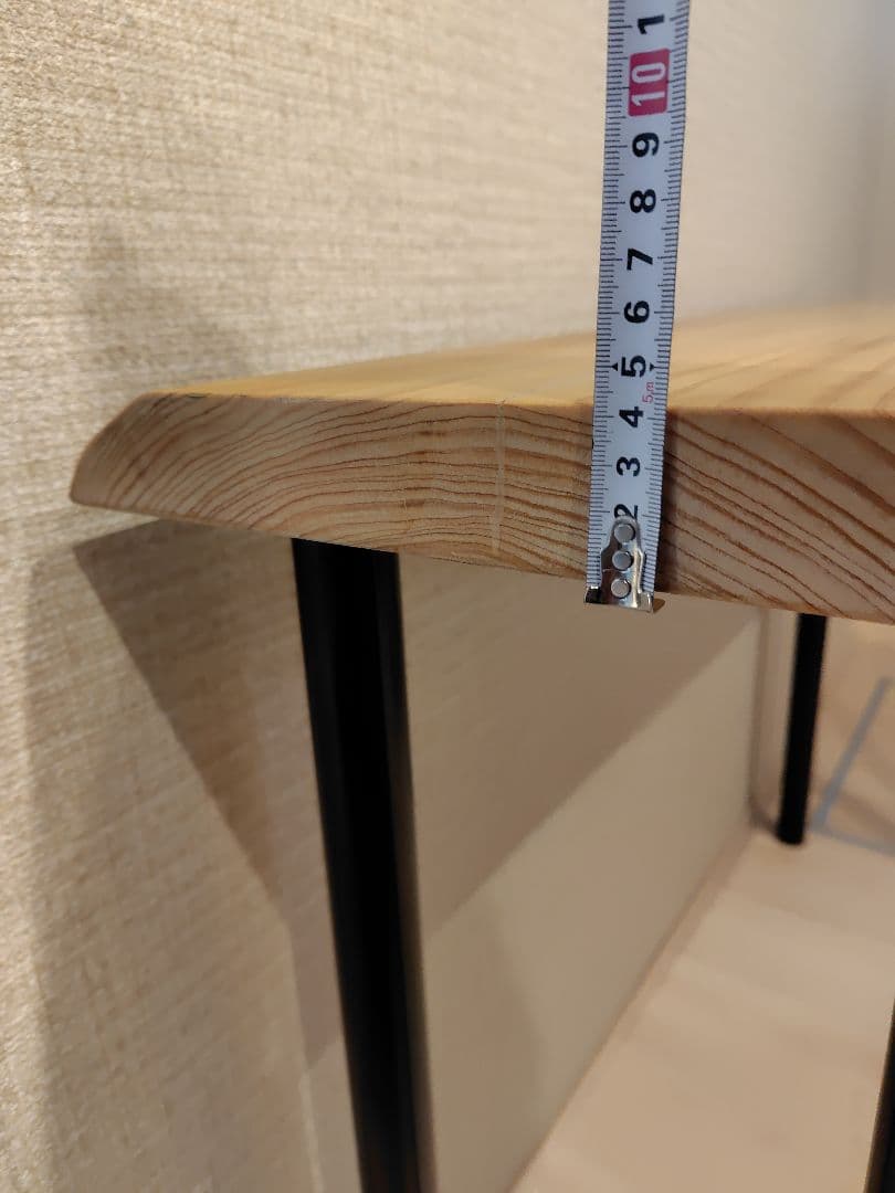 [セール]1枚板　ヒノキ　カウンターテーブル