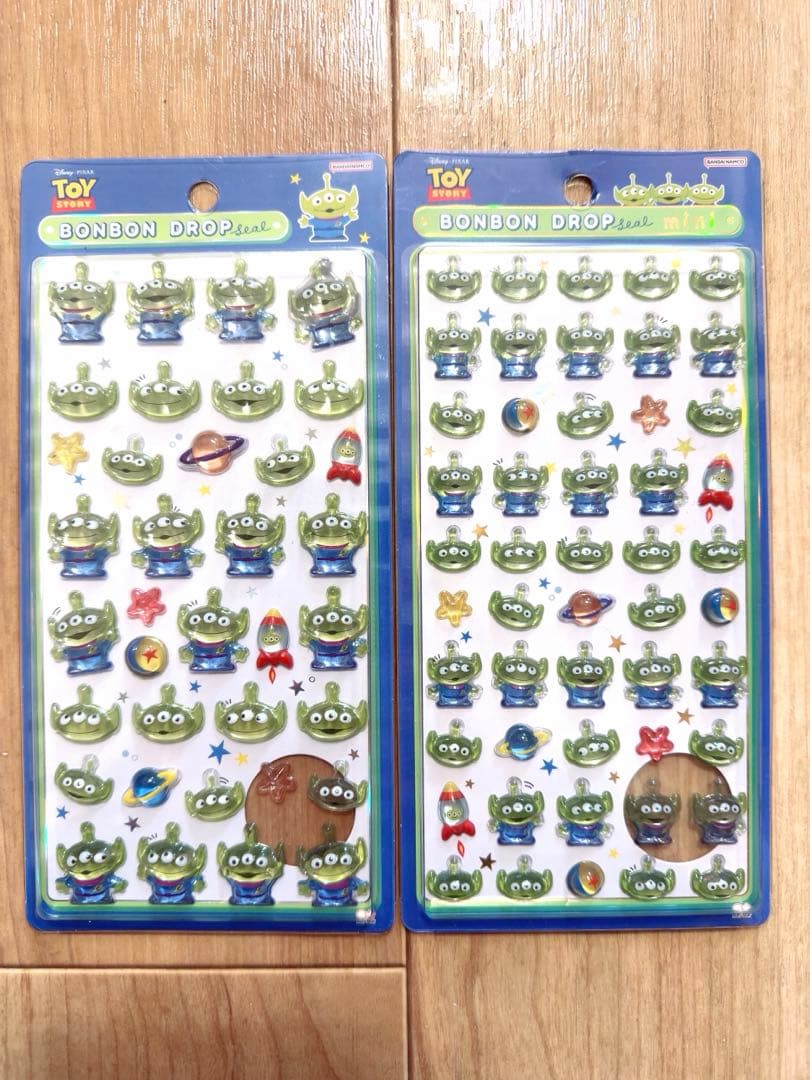 新品♡正規品♡ディズニー ボンボンドロップシール 6枚セット♡おまけ付き♡
