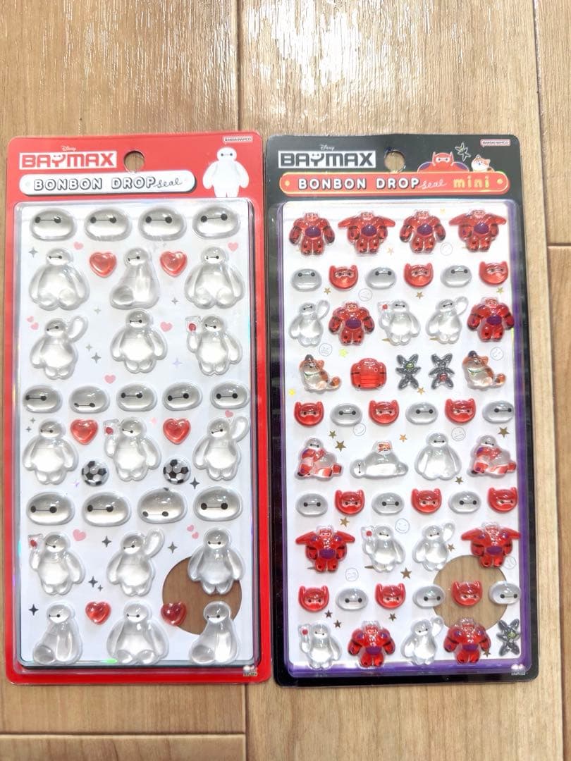 新品♡正規品♡ディズニー ボンボンドロップシール 6枚セット♡おまけ付き♡