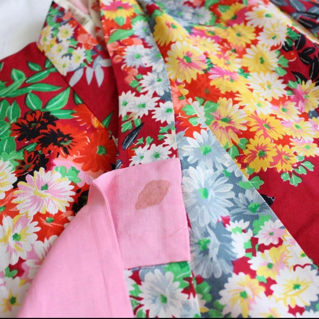 アンティーク　七五三　3歳　被布着物セット