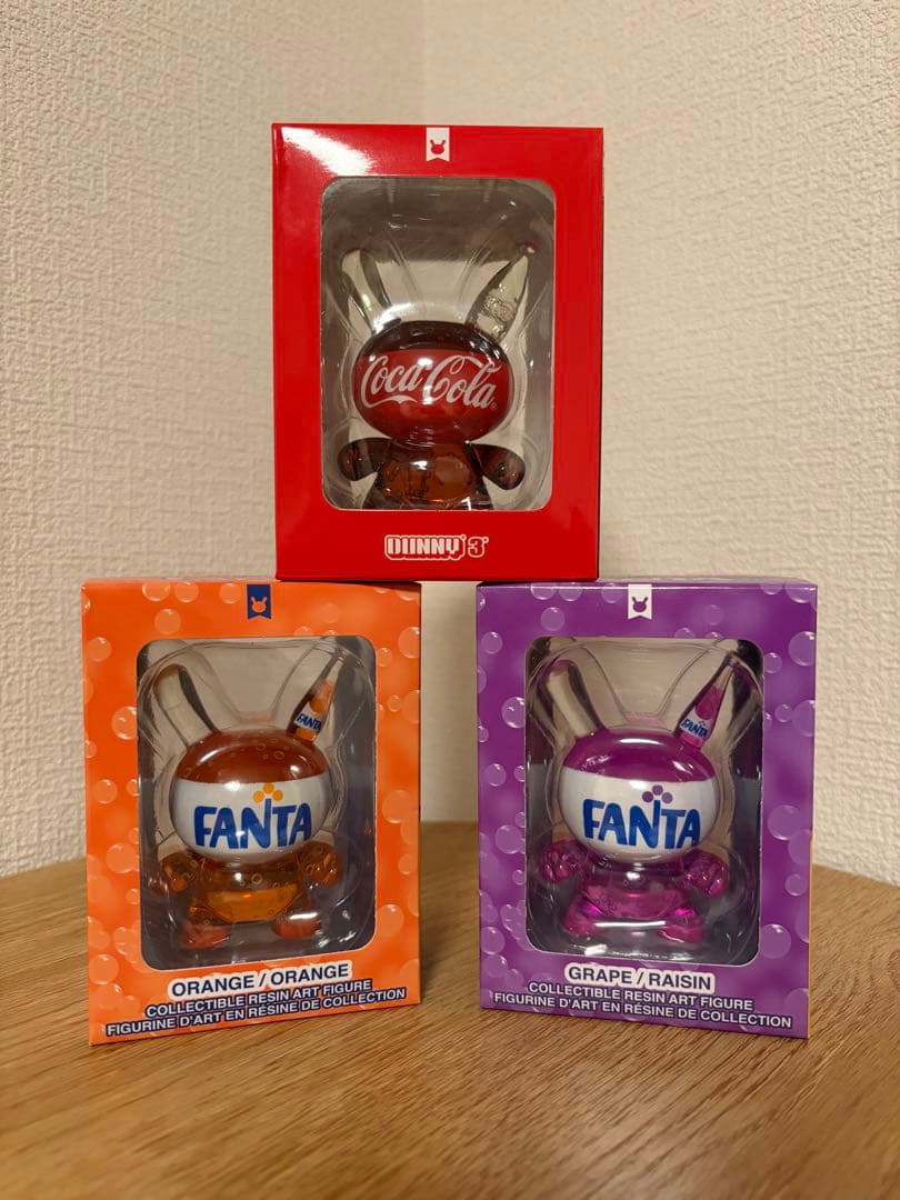 Kidrobot 3インチ ダニー 3個セット