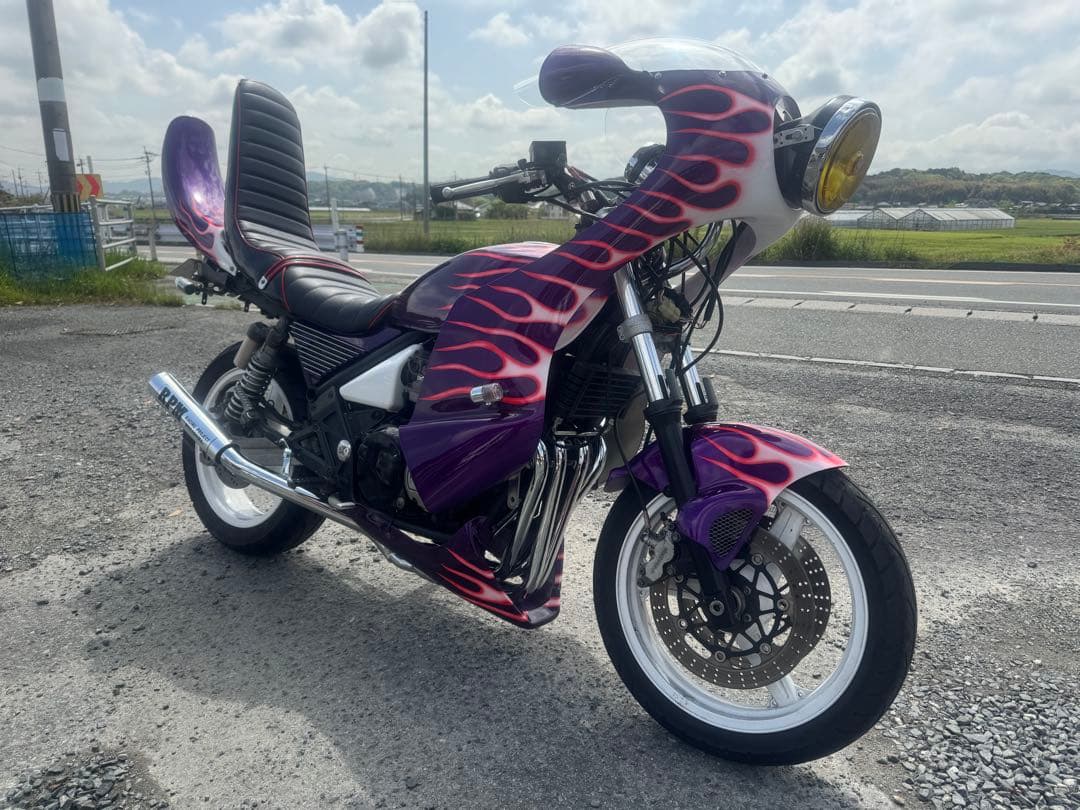 ゼファー400X 外装セット　当時物ロケットカウル　タンク　当時物フルパーツ