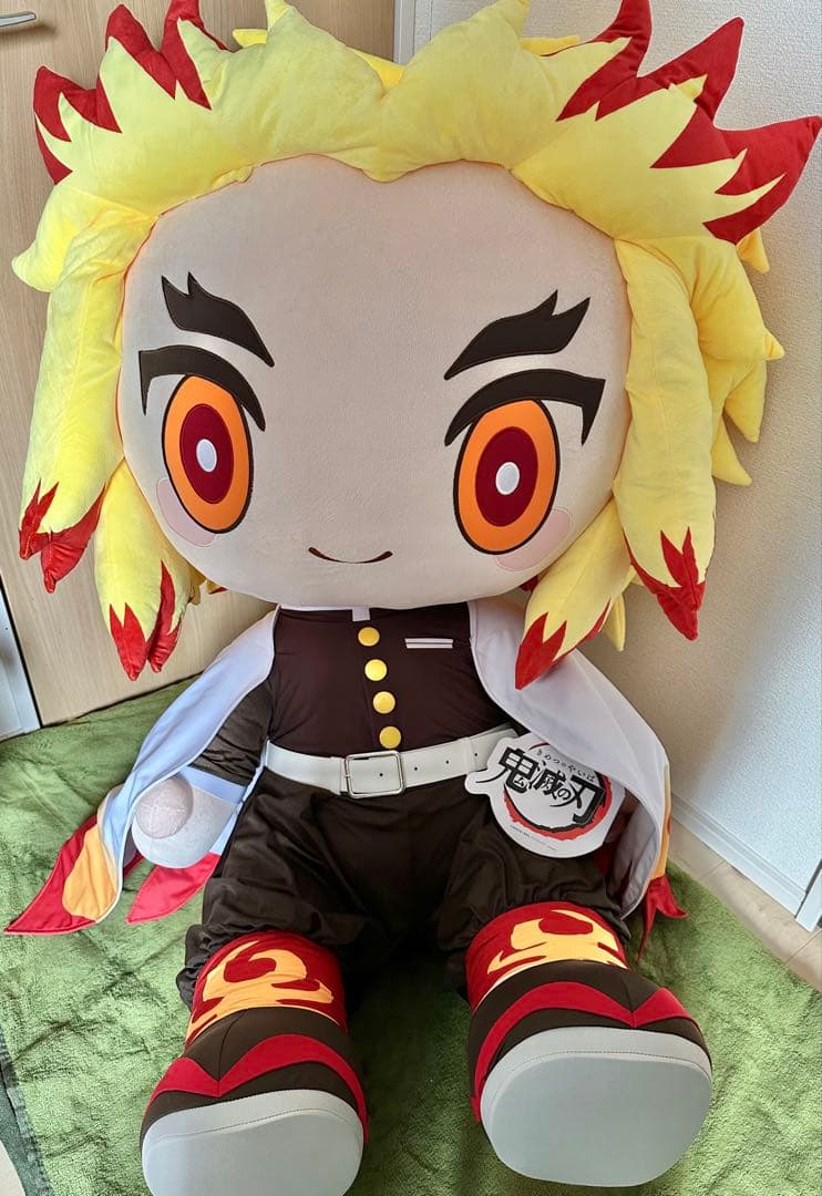 限定品☆煉獄杏寿郎 どきゅーと 超特大ぬいぐるみ