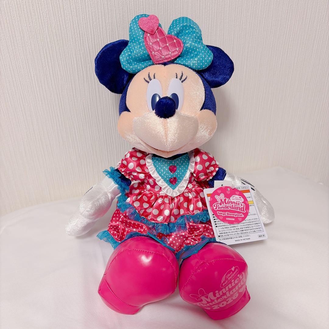 新品未使用 ミニーのファンダーランド ミニパル ミニー ぬいぐるみ パルパルーザ
