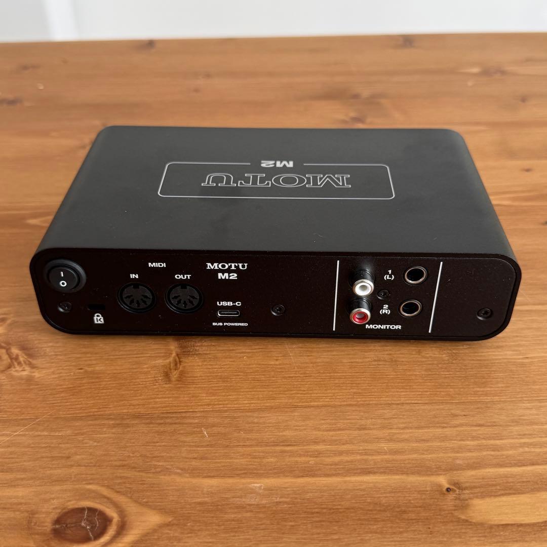 【超美品】 MOTU M2 オーディオインターフェイス