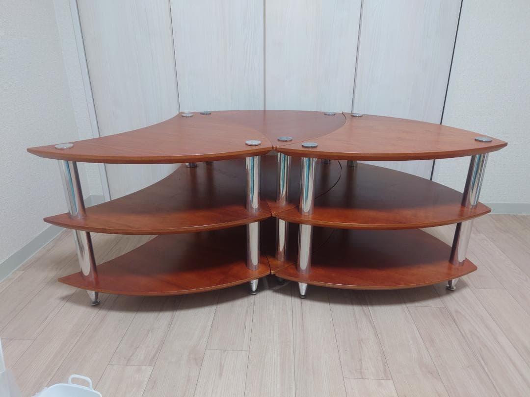 組合せ自由　ビンテージ　クアドラスパイア　オーディオ　ラック　棚　家具