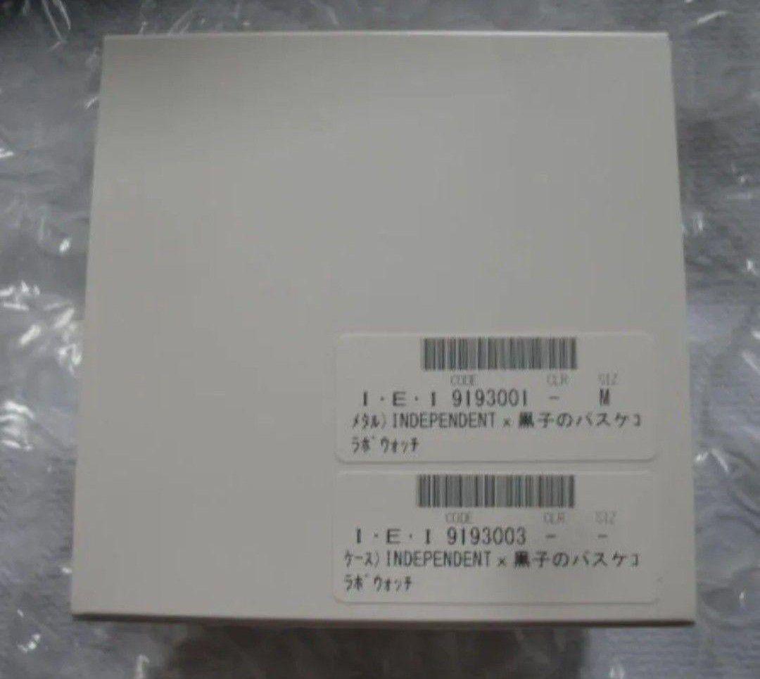 INDEPENDENT×黒子のバスケ　オフィシャルコラボウォッチ　新品未開封