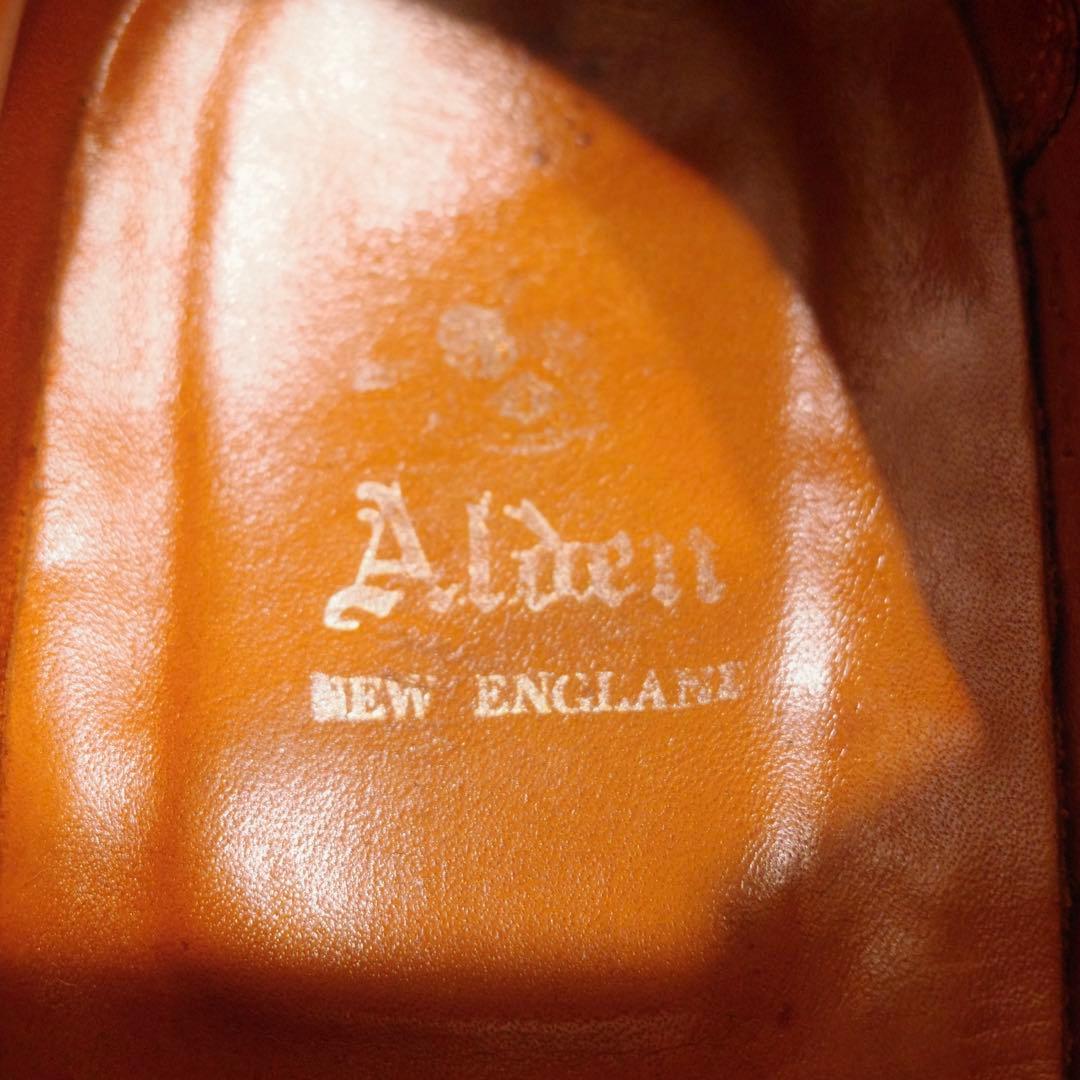 Alden 2161 8E 26cmシェルコードバン ストレートチップ 黒