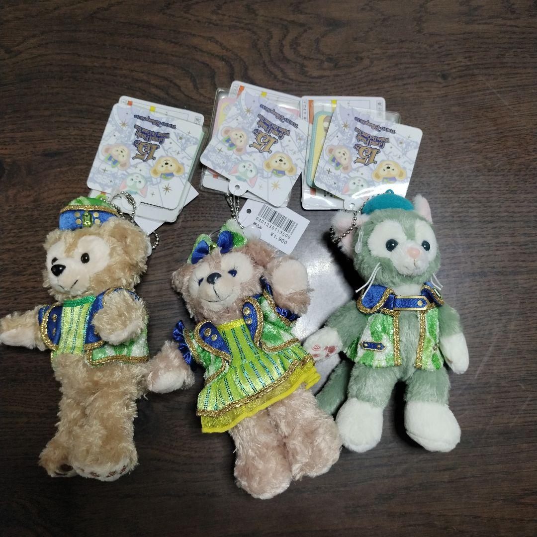 15周年 グランドフィナーレ ダッフィー シェリーメイジェラトーニ　 ぬいバッチ