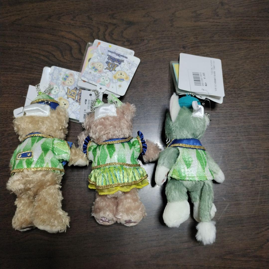 15周年 グランドフィナーレ ダッフィー シェリーメイジェラトーニ　 ぬいバッチ