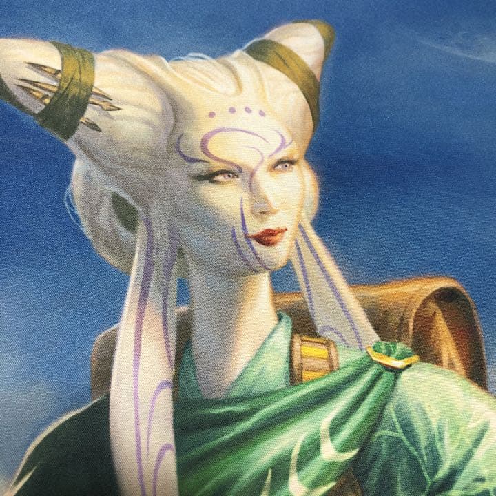 月の賢者タミヨウ プレイマット mtg タミヨウ マジックザギャザリング 神河