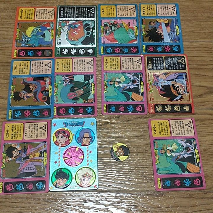 ダイの大冒険　ロッテ　カード　シール　クロスブレイド お好きな方　少年JUMP