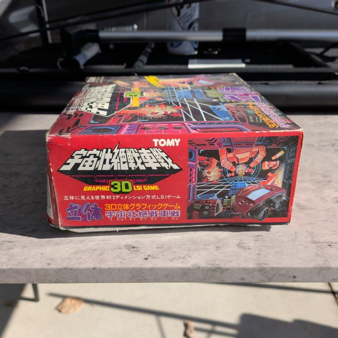 動作確認済み TOMY トミー 宇宙壮絶戦車戦 3D立体グラフィックゲーム