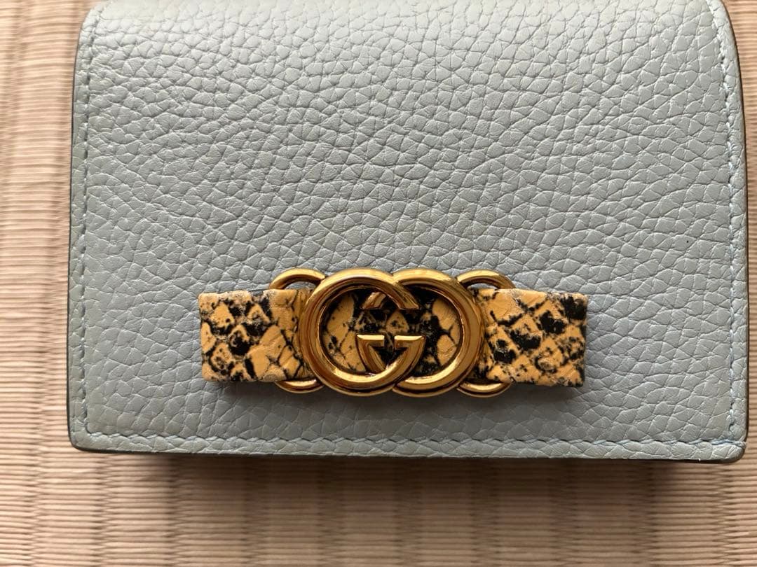 GUCCI インターロッキングG パイソンボウ付き 日本限定