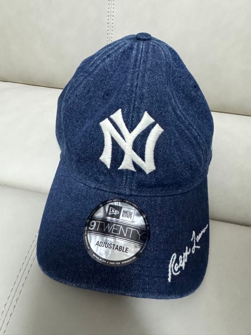 Ralph Laurenヤンキースコラボ　デニムキャップ
