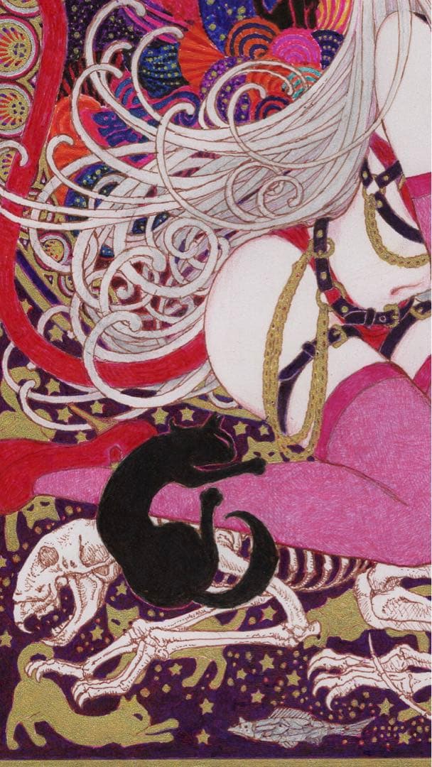 魔法使いの猫　Witch's Cat