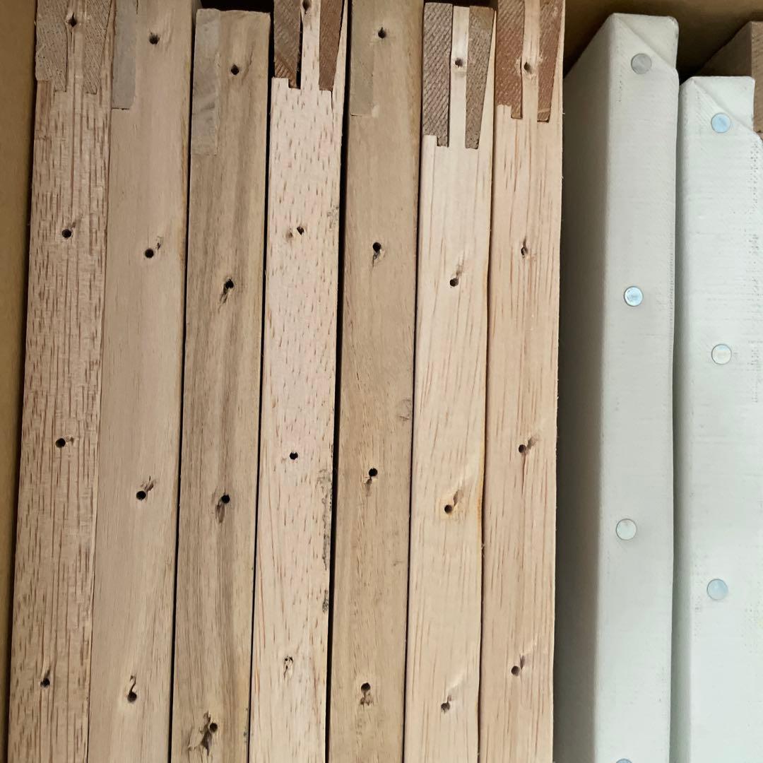 木枠フレームとキャンバスセット　29点セット　油絵　只今F6キャンバス一枚付き！