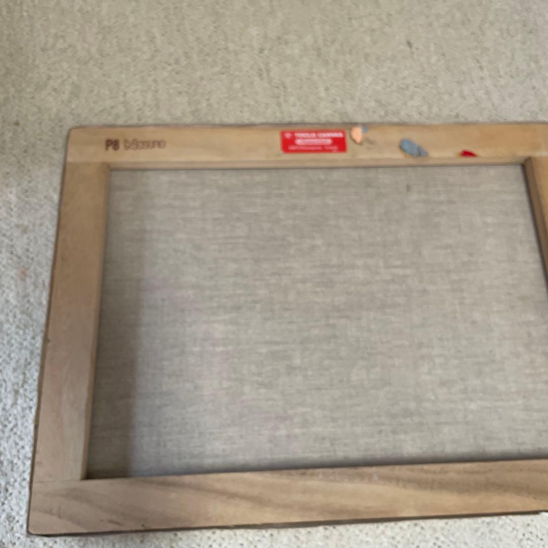 木枠フレームとキャンバスセット　29点セット　油絵　只今F6キャンバス一枚付き！