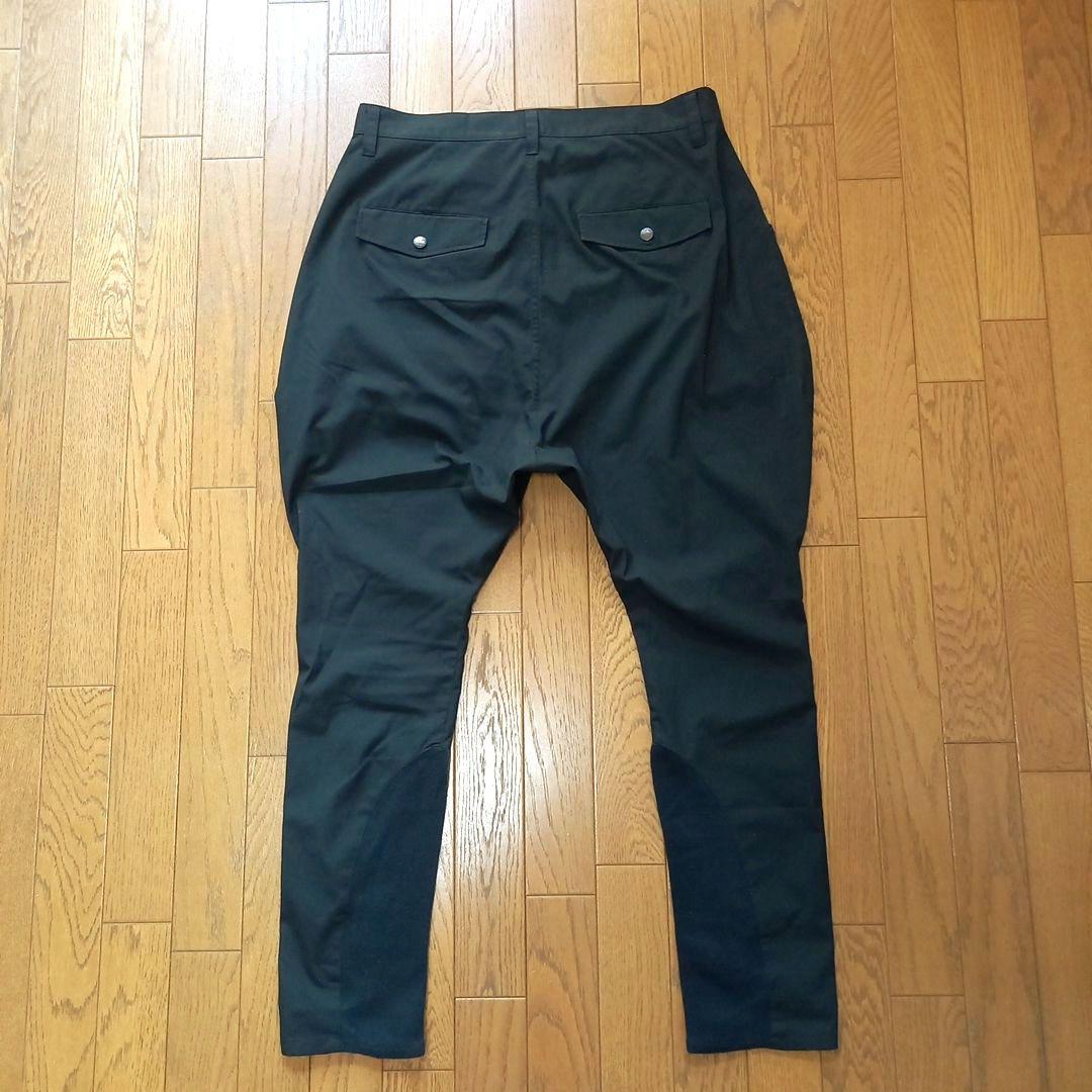 グラム glamb シモンジョッパーズパンツ サルエル ブラック 切り替えリブ