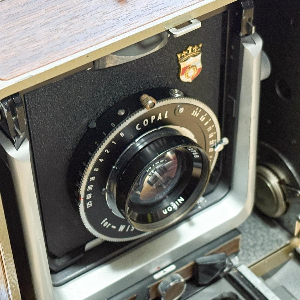 WISTA 45 NIKON105mm f3.5 専用ルーペ+フォルダセット