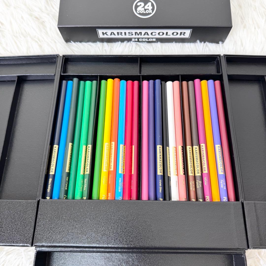 【新品未使用】KARISMACOLOR カリスマカラー 色鉛筆 24色