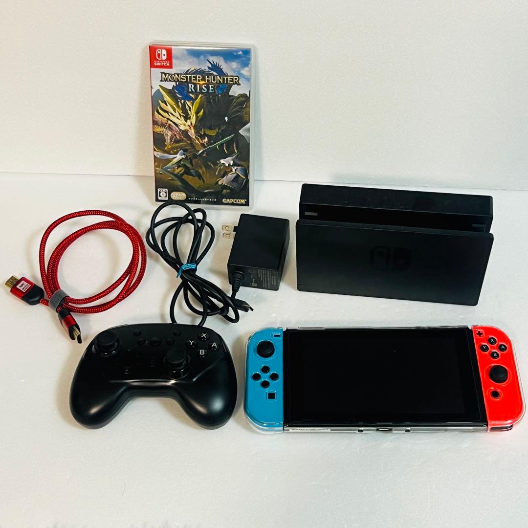 【動作品】Nintendo Switch バッテリー強化版 おまけ付き