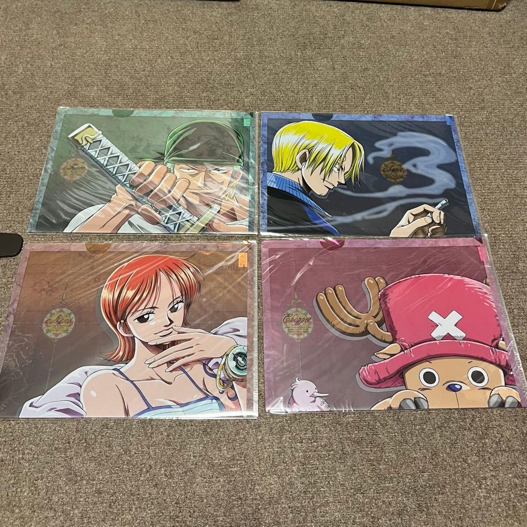 ワンピース クリアファイル 4枚セット 呪われた聖剣