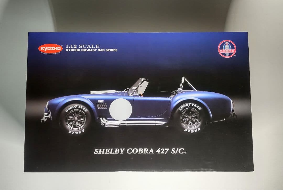【希少】　京商 1/12 SHELBY COBRA 427 シェルビーコブラ