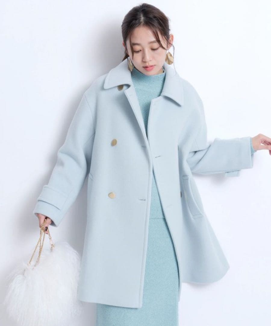 JUSGLITTY（ジャスグリッティー）スタンダードPコート （ブルーミント）