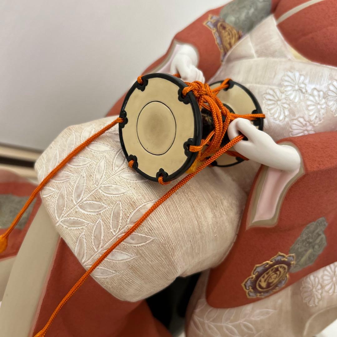 人間国宝 無形文化財保持者 宗田源造作 博多人形 青締★直接お取引限定おまけ付き