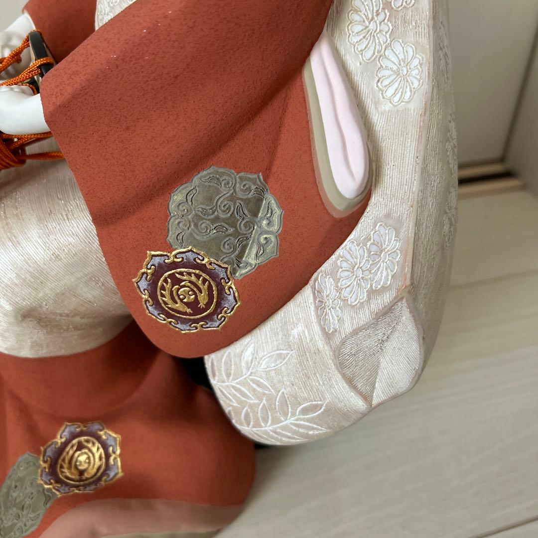 人間国宝 無形文化財保持者 宗田源造作 博多人形 青締★直接お取引限定おまけ付き