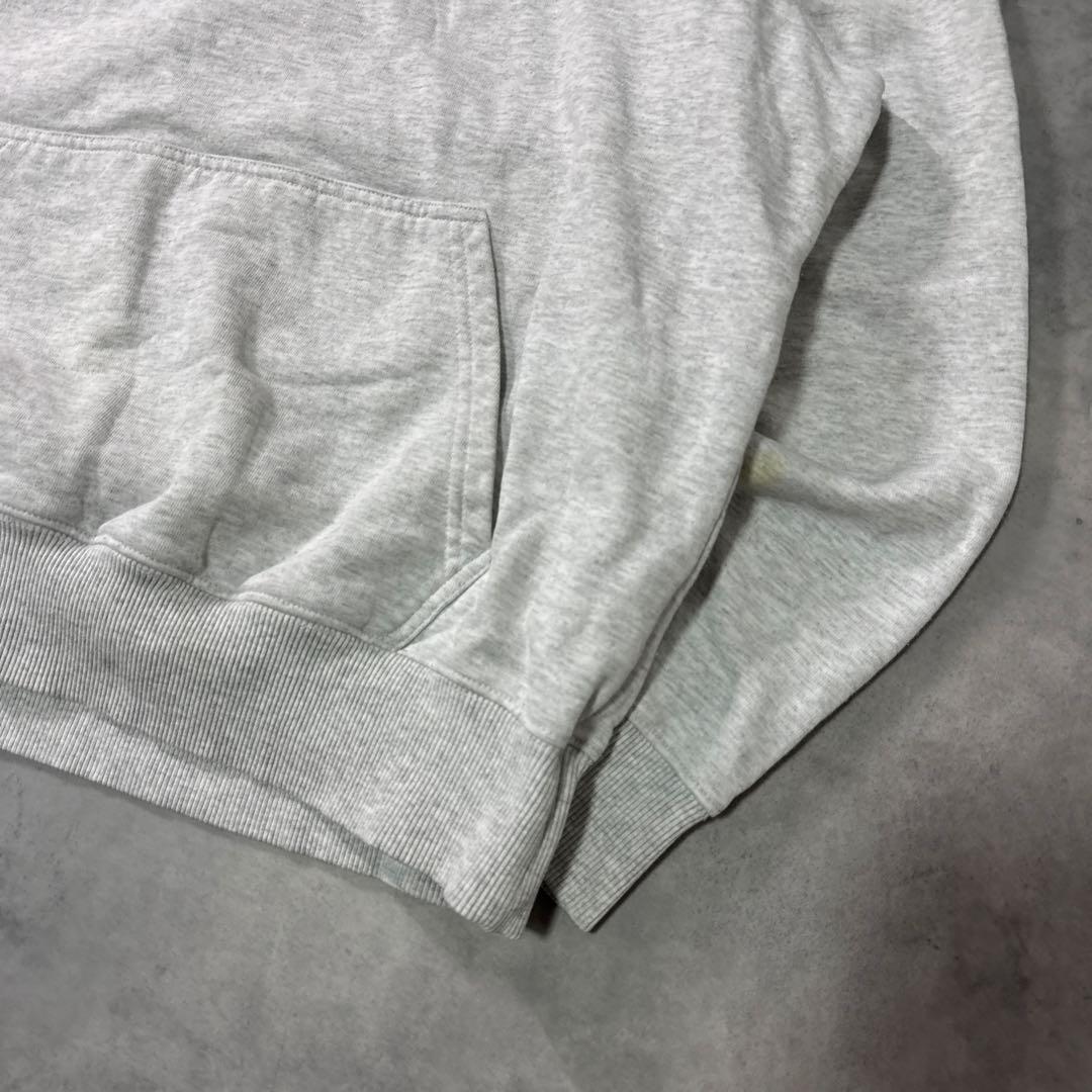 STUSSY 8ボール パーカー ステューシー フーディ 両面ロゴ グレー M