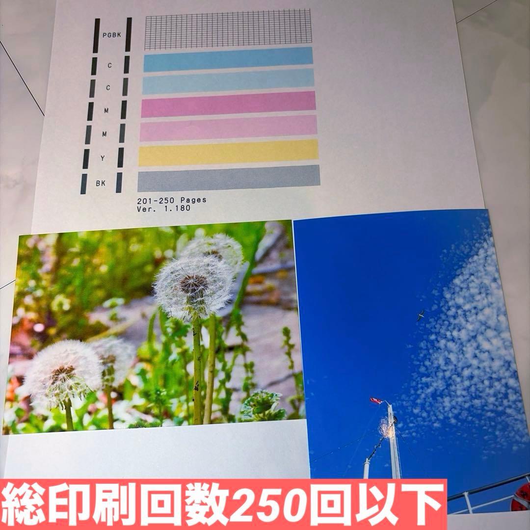 キャノンプリンター複合機TS5030美品　新品互換インク、ケーブル付Canon