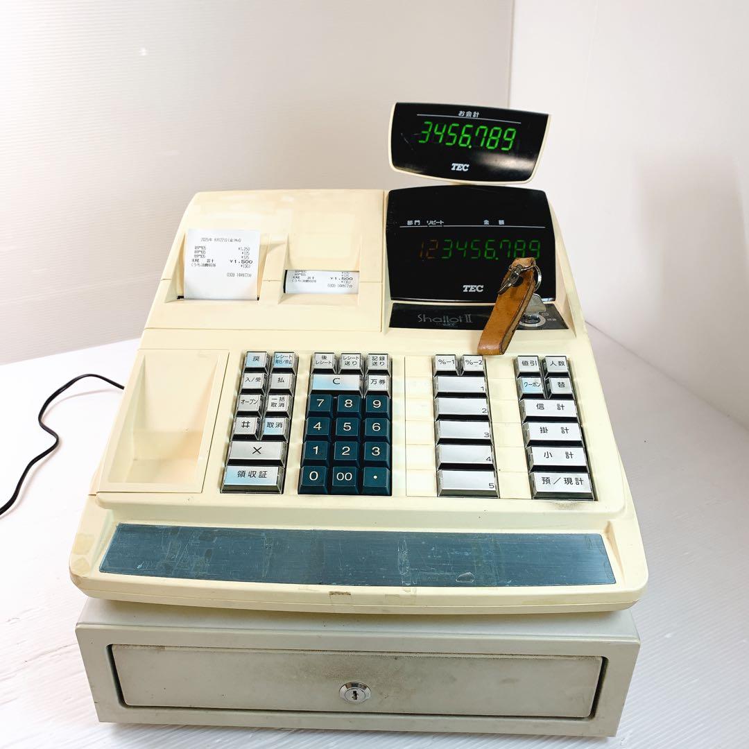 ロ*ト様 TECレジスター MA-500 Sキー１つ付き 動作品