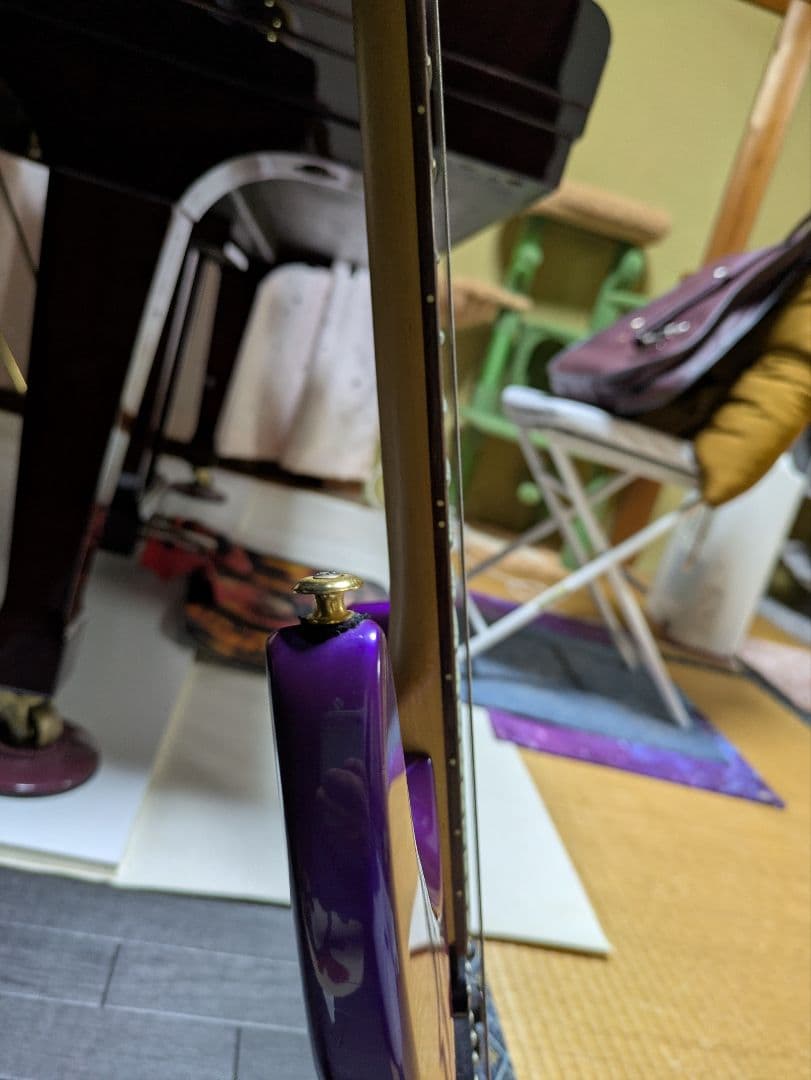 アリアプロⅡ　パープル エレキギター