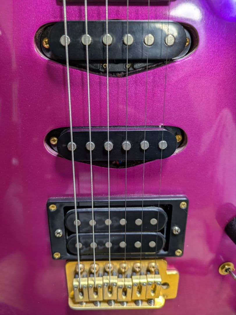 アリアプロⅡ　パープル エレキギター