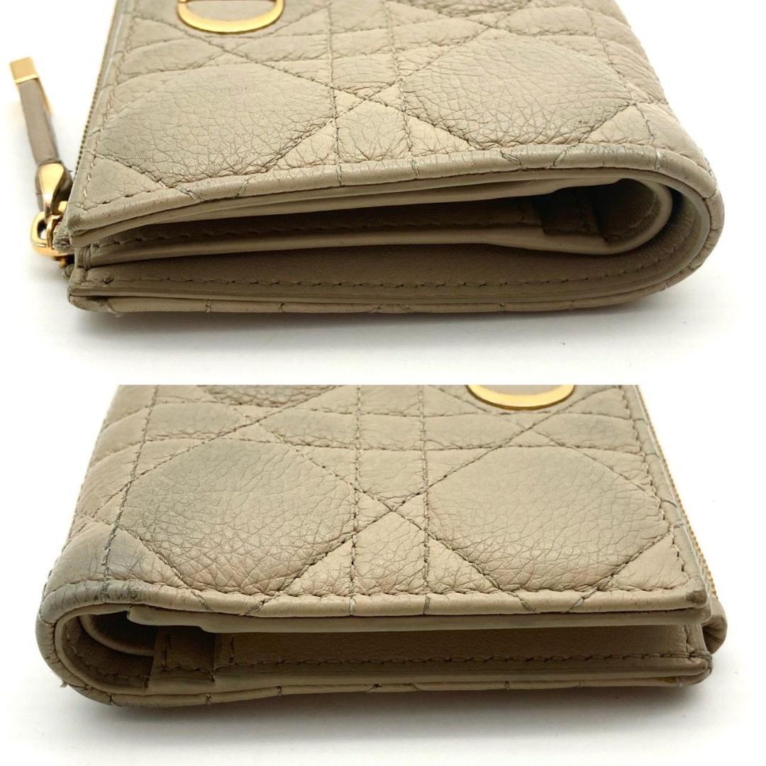 クリスチャンディオール カロ ダリア ウォレット ロゴ 二つ折り財布 70908