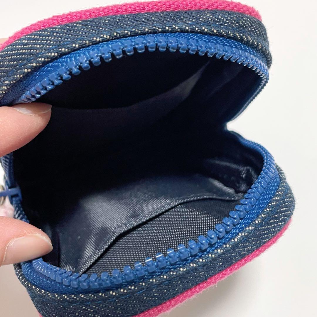 ハローキティ ウイングピース ユニコーン デニム ポーチ サンリオ レトロ 平成