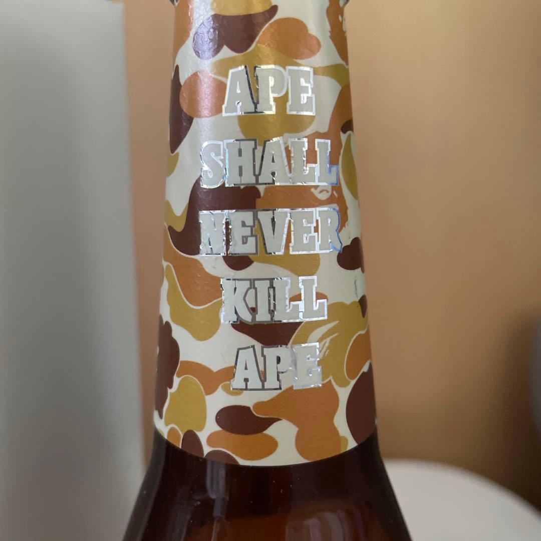 新品 BAPE BEER ディスプレイボトル エイプ アベイシングエイプ
