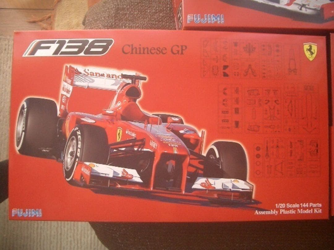 1/20 フジミ フェラーリ 150/F138/F2012 3台