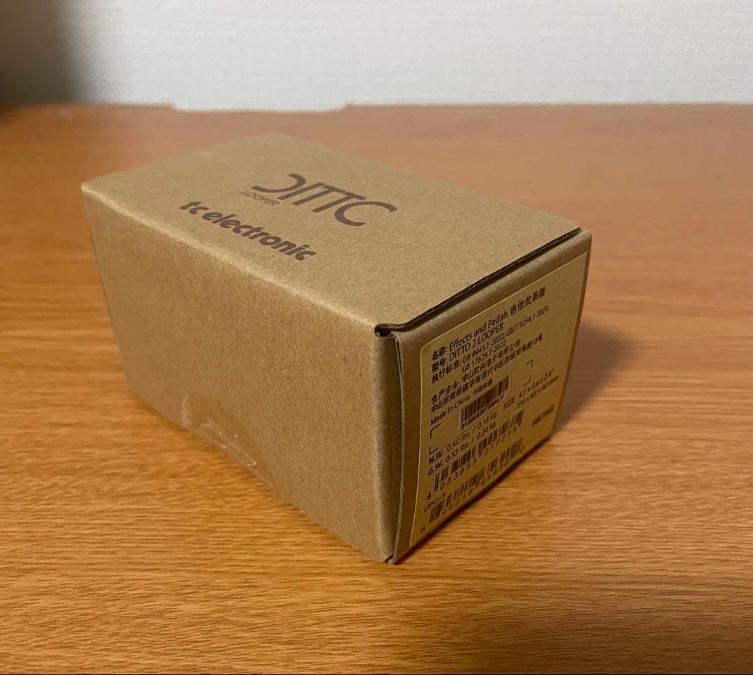 【新品未使用】tc electronic Ditto 2 Looper