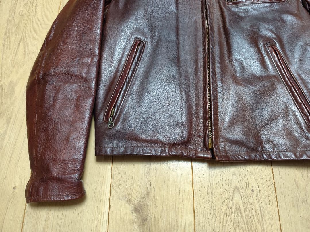 こ*ん様 ショット 38 M L 641 シングルライダース レザージャケット