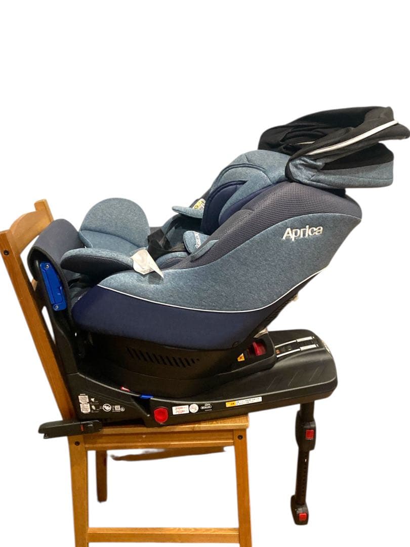 【美品】アップリカ クルリラ AD ISOFIX チャイルドシート 新生児回転式